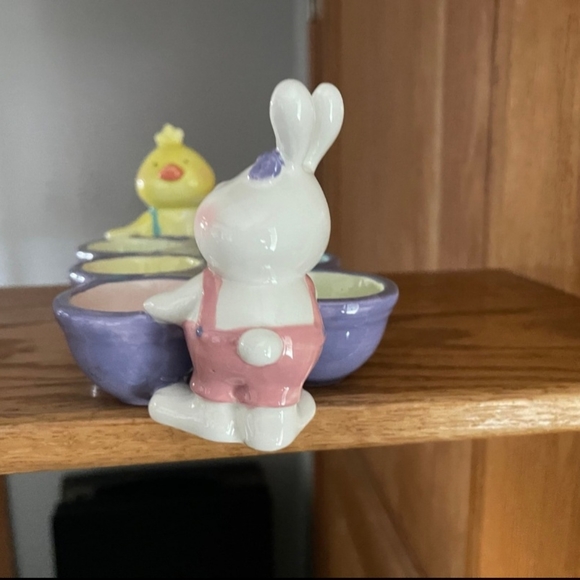 Ceramic Easter egg dish - Picture 4 of 6